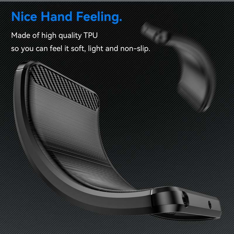 For Realme 12 5G Brushed Texture Carbon Fiber TPU Phone Case(Black)