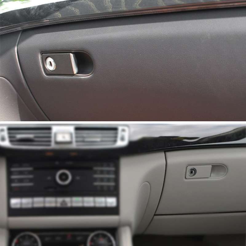 For Mercedes-Benz W218 / CLS300 / 320 / 350 / 400 Car Glove Box Handle Switch 21868000918Q53(Beige)