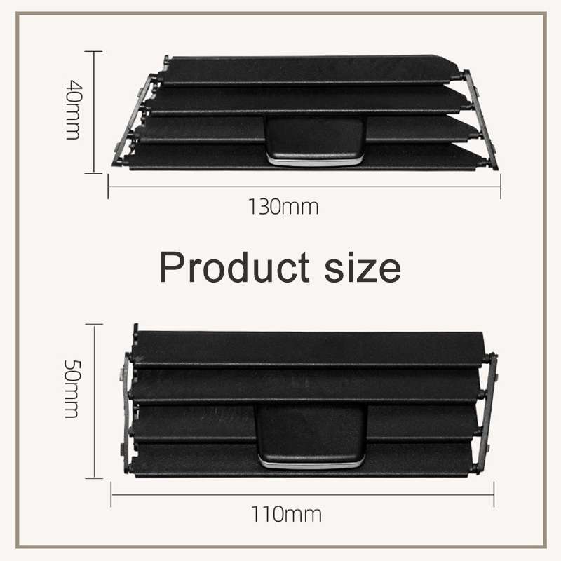 For BMW 3 Series E90 Left Driving Car Air Conditioner Air Outlet Panel 6422 9130 460-R, Style:Grille