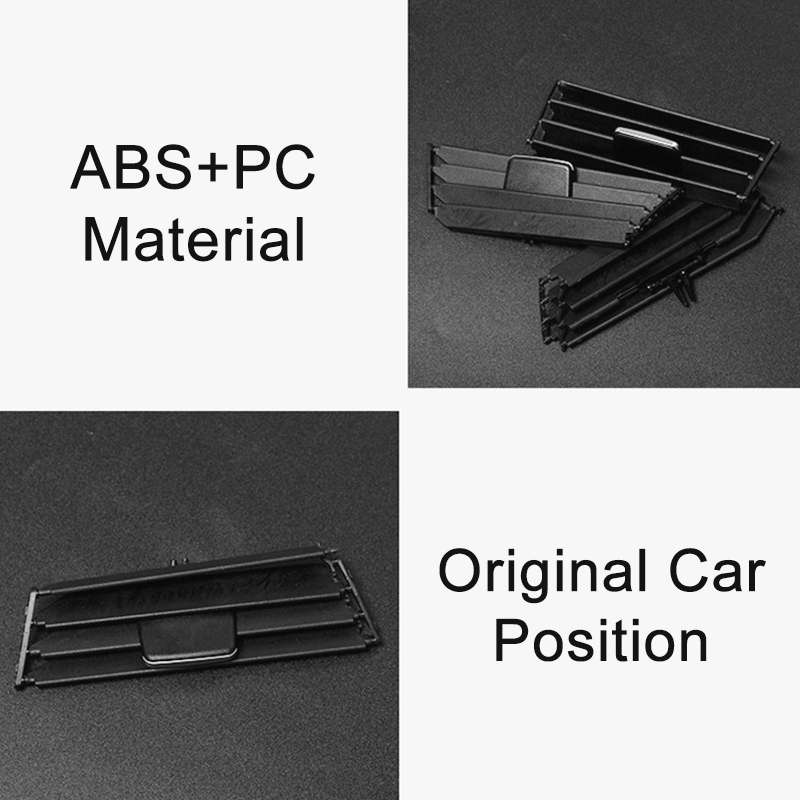 For BMW 3 Series E90 Left Driving Car Air Conditioner Air Outlet Panel 6422 9130 460-R, Style:Grille