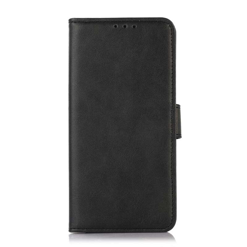 For iPhone 16 Cow Texture Leather Phone Case(Black)