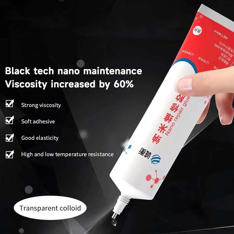 60ml Nano Repair Glue Fast Curing Glue(Black)
