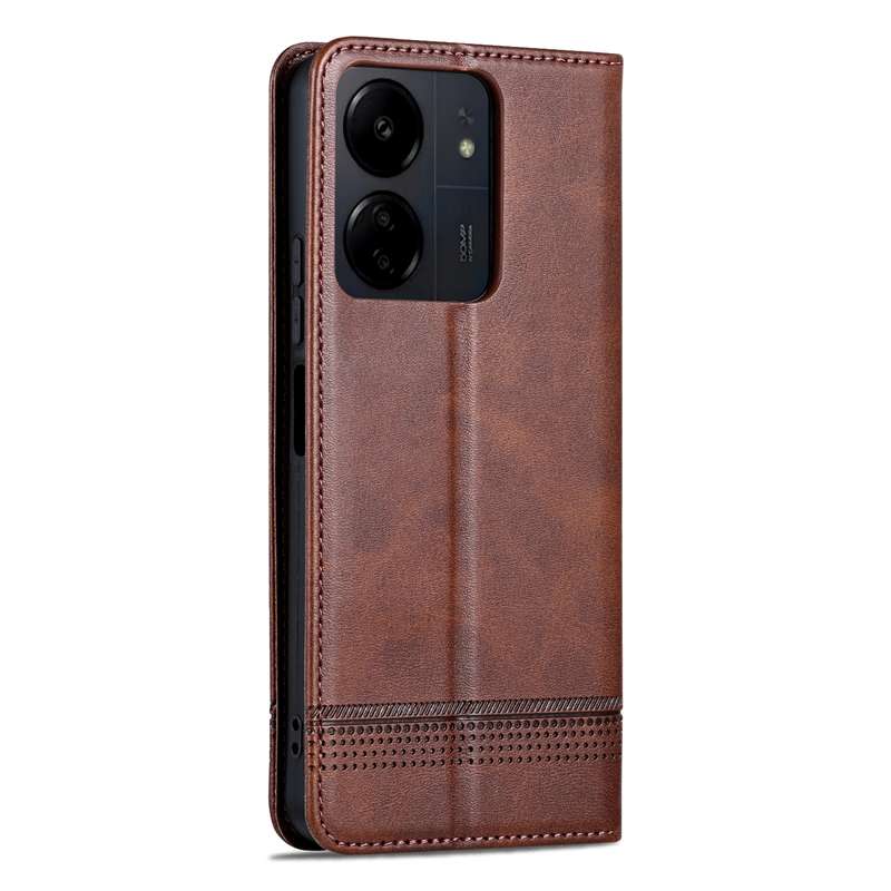 For iPhone 14 Pro DG.MING M1 Series 3-Fold Multi Card Wallet Leather Case(Coffee)