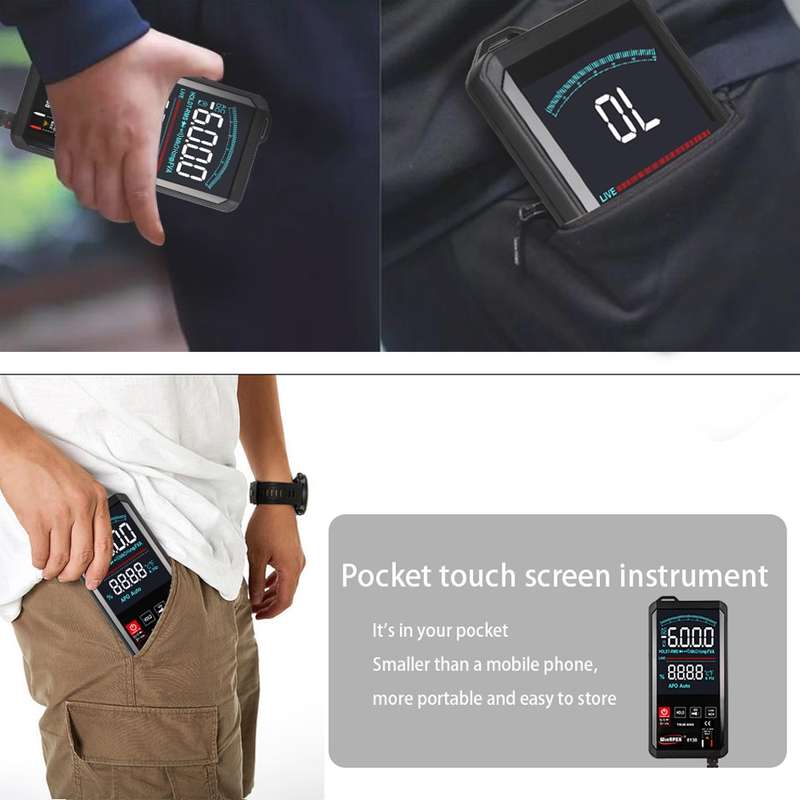 WinAPEX Smart Touch Screen Digital Multimeter, Model:8138