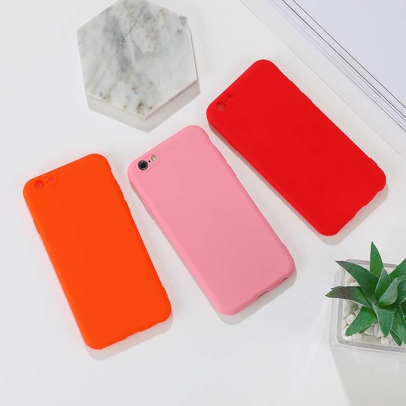 For iPhone 6 Shockproof Frosted TPU Protective Case(Green)