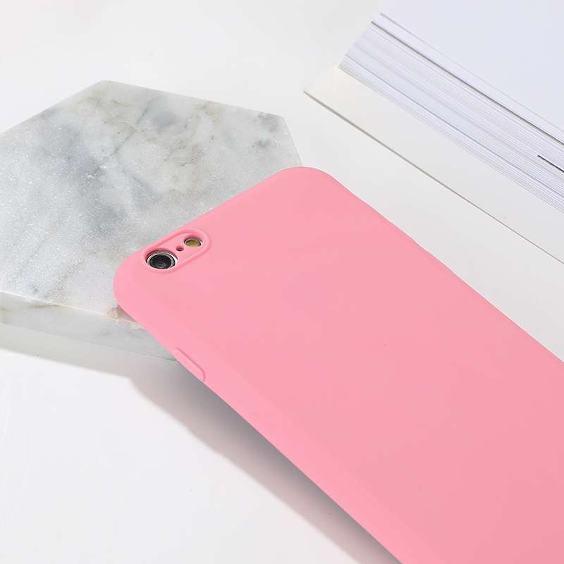 For iPhone 6 Shockproof Frosted TPU Protective Case(Green)