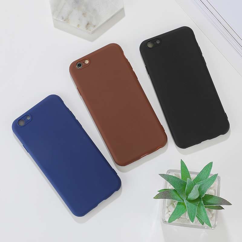 For iPhone 6 Shockproof Frosted TPU Protective Case(Green)