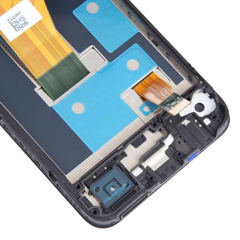 For Realme C30 OEM LCD Screen Digitizer Full Assembly with Frame
