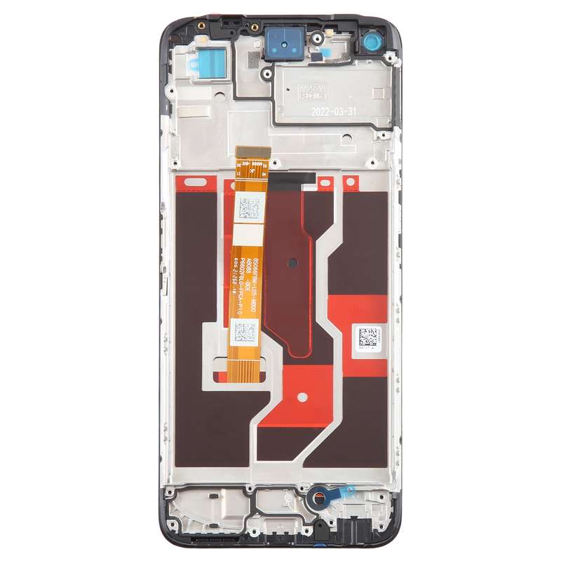 For Realme 9i 4G OEM LCD Screen Digitizer Full Assembly with Frame