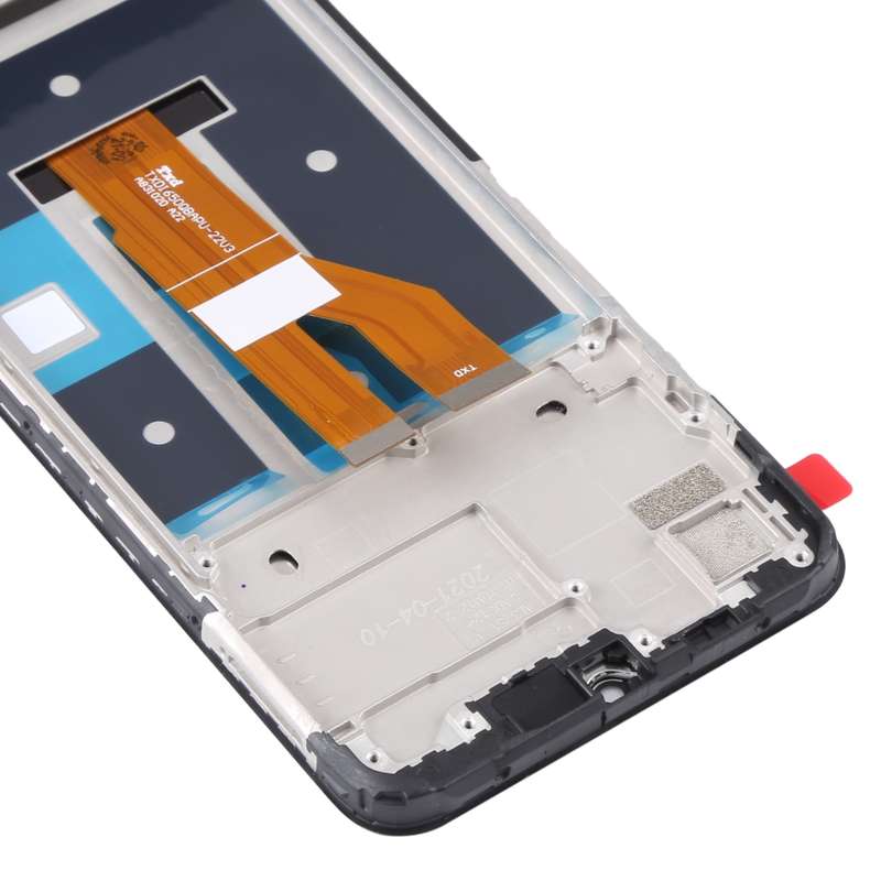 For Realme 9i 4G OEM LCD Screen Digitizer Full Assembly with Frame