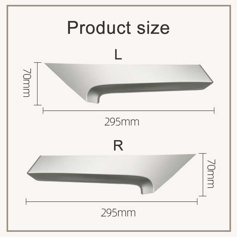 For Toyota Camry 2006-2011 Left-hand Drive Car Door Inside Handle Cover 74646-06080, Type:Left Front