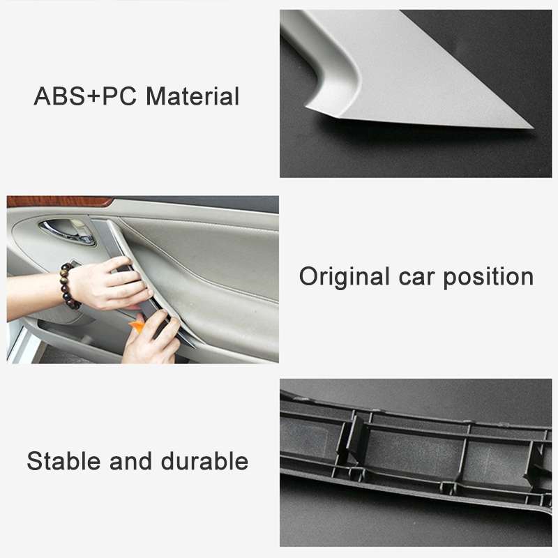 For Toyota Camry 2006-2011 Left-hand Drive Car Door Inside Handle Cover 74646-06080, Type:Left Front