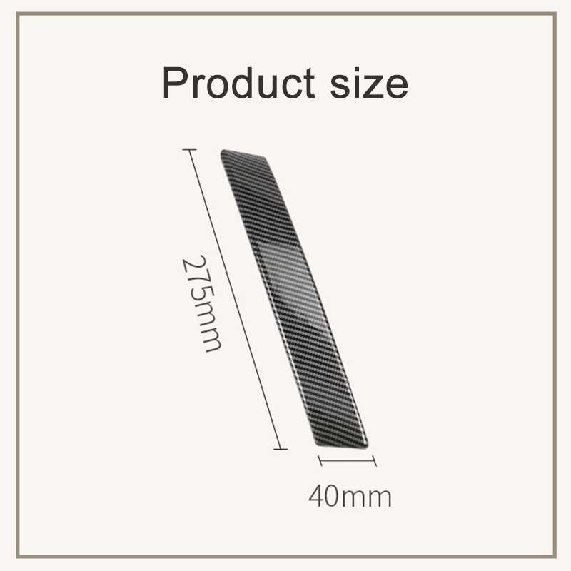 For Nissan Qashqai Left-Drive Car Door Inside Handle Cover, Type:Cover Right(Black)