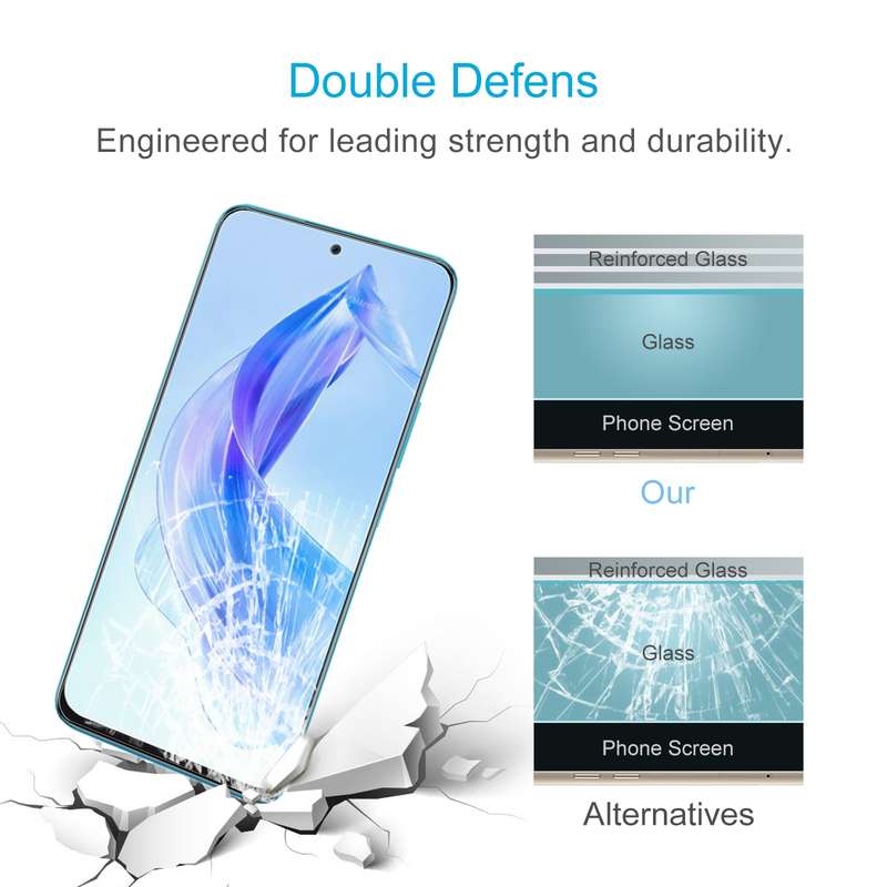 For Honor 90 Lite 0.26mm 9H 2.5D Tempered Glass Film