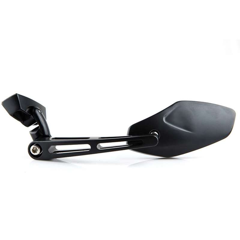 1Pair SF-062 Motorcycle Modified Rearview Mirror Reflective Mirror(Black)