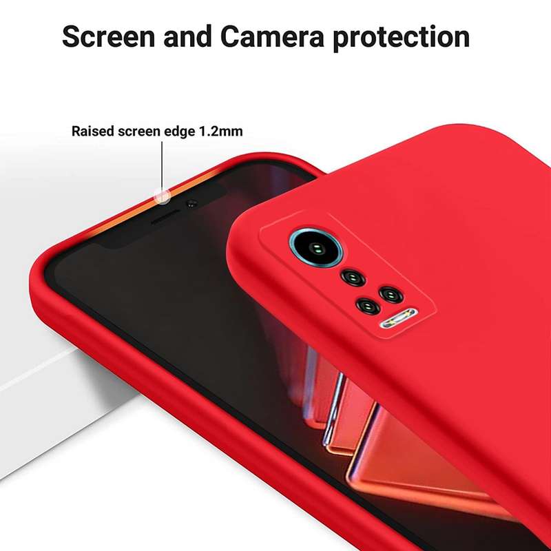 For Hisense H60 Pure Color Liquid Silicone Shockproof Phone Case(Black)