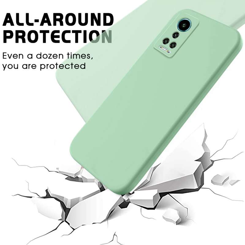 For Hisense H60 Pure Color Liquid Silicone Shockproof Phone Case(Black)