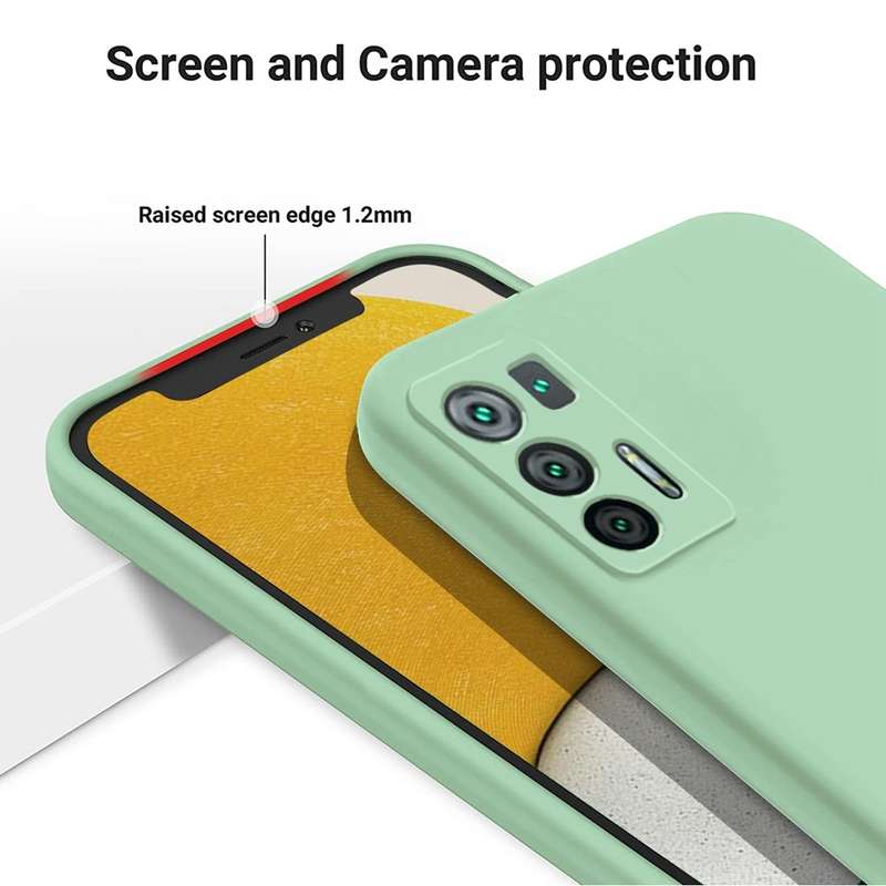For Hisense Infinity H50S 5G Pure Color Liquid Silicone Shockproof Phone Case(Red)