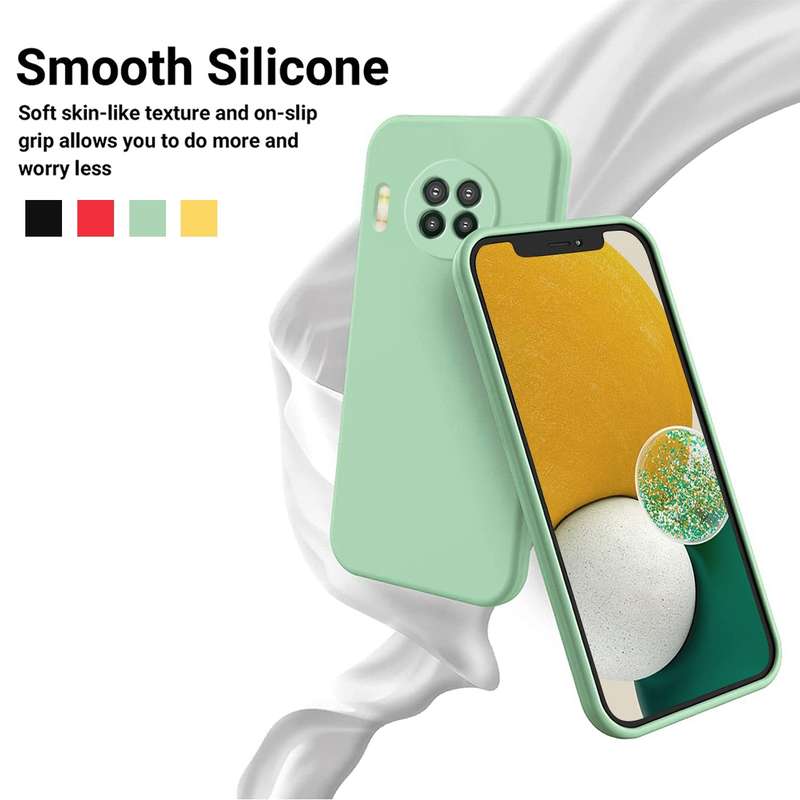 For Hisense Infinity H50 Zoom Pure Color Liquid Silicone Shockproof Phone Case(Black)