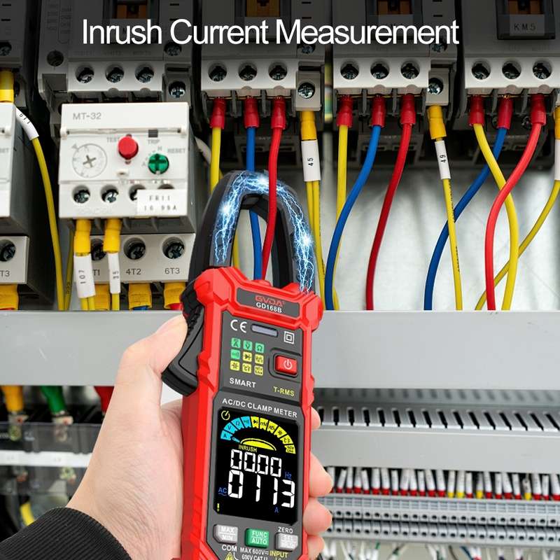 GVDA GD166A Digital Clamp Type Multifunction Intelligent Anti-burn Multimeter