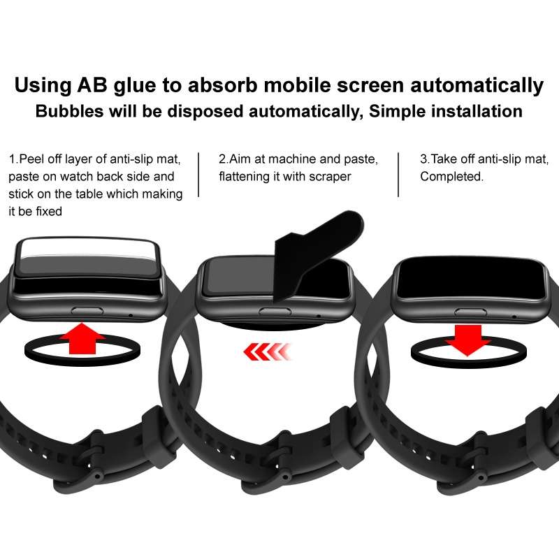 For Huawei Band 8 IMAK Plexiglass HD Watch Protective Film