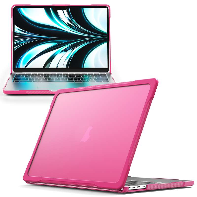 For MacBook Air 13.6 inch A2681 2022 / M3 2024 A3113 / M4 2025 A3240 Translucent Laptop Protective C