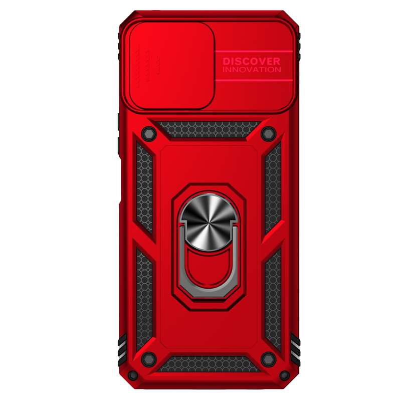 For Honor X8 Sliding Camshield Holder Phone Case(Rose Gold)