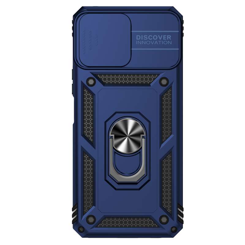 For Honor X8 Sliding Camshield Holder Phone Case(Rose Gold)