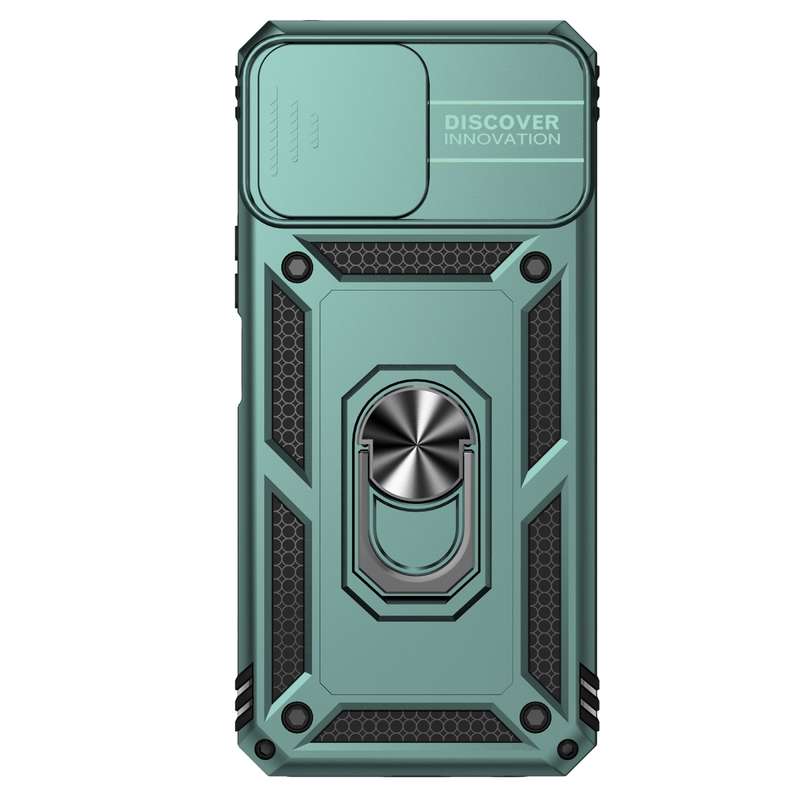 For Honor X8 Sliding Camshield Holder Phone Case(Rose Gold)