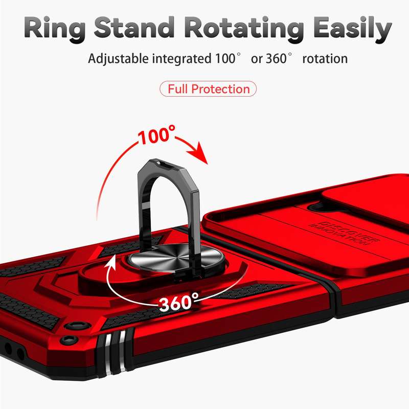 For Samsung Galaxy Note20 Ultra Sliding Camshield Holder Phone Case(Black)