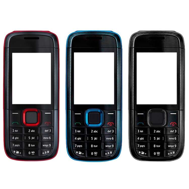 For Nokia 5130XM Full Housing Cover(Blue)