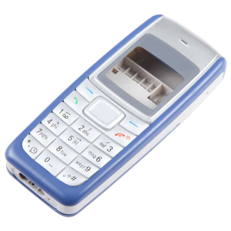 For Nokia 1110 / 1112 Full Housing Cover(Blue)