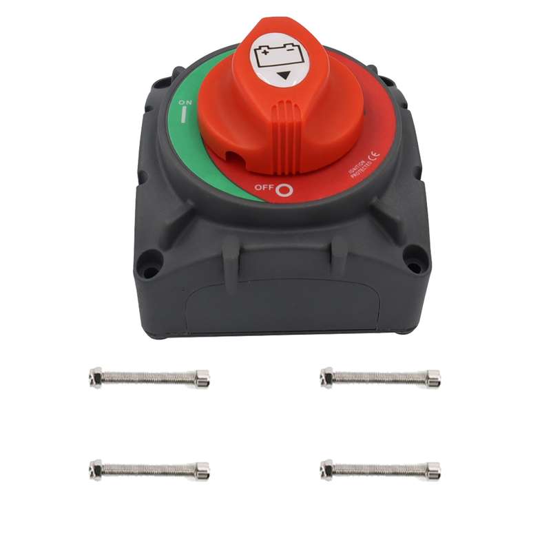 For RV / ATV / UTV / Truck CP-0082 600A High Current Battery Disconnect Switch Rotary Switch Cut