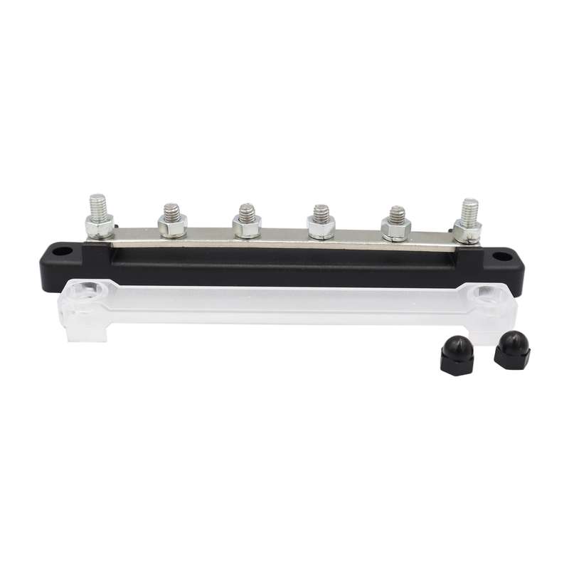 CP-3121-02 150A 48V RV Yacht Car Single-row 4-way Terminal Busbar