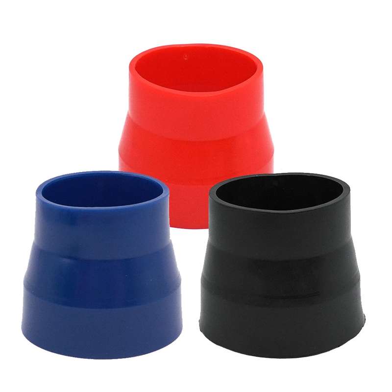 XH-UN081 63mm-76mm Universal Car Air Intake System Air Filter Pipe Tube(Blue)
