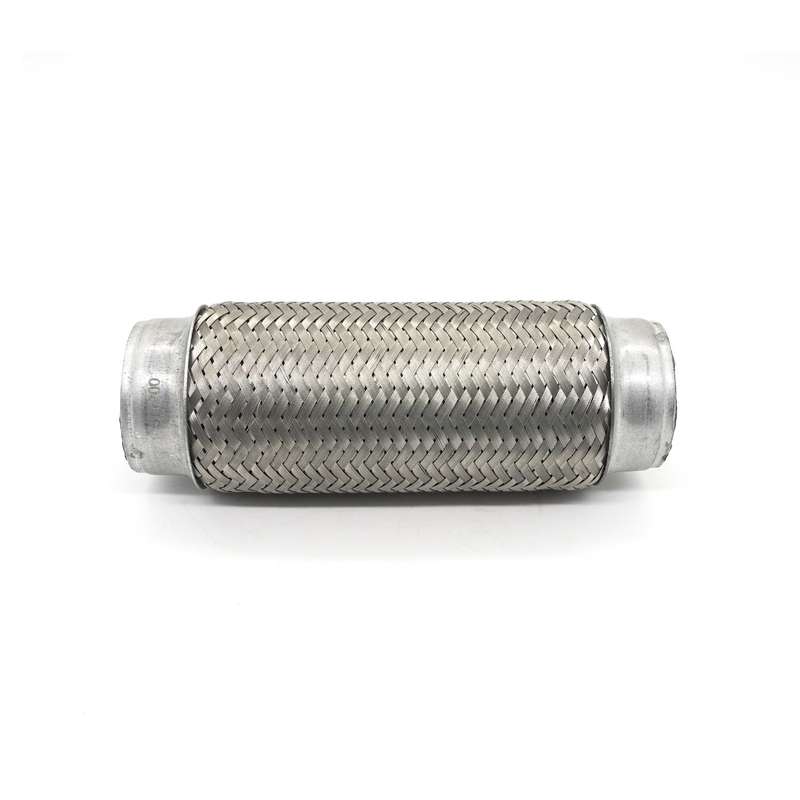 XH-6172 Car Muffler Exhaust Pipe Silencer Nozzle Stainless Steel Exhaust, Size:63mm(Silver)