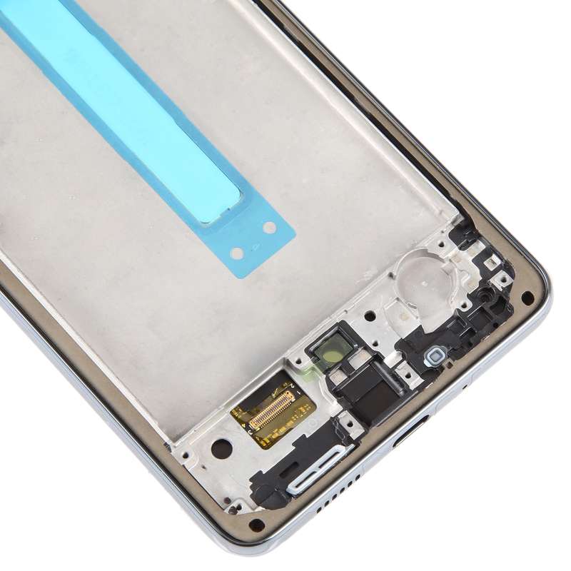 For Samsung Galaxy A73 5G SM-A736B OLED LCD Screen Digitizer Full Assembly with Frame(Black)