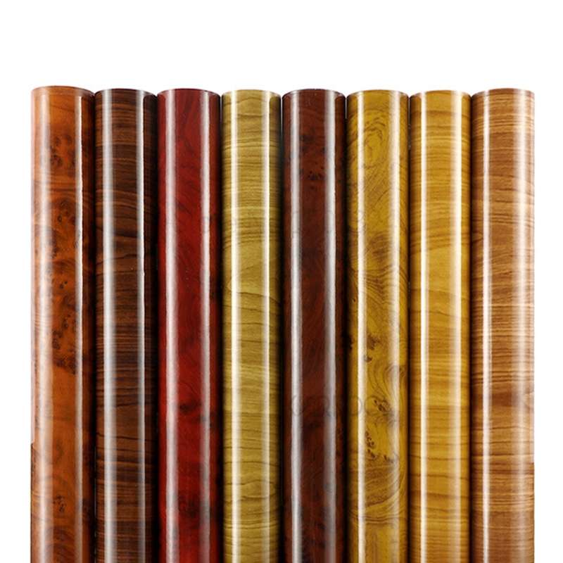 PVC Vinyl Wrap Sticker Decal Film, Size:50cm x 200cm(Glossy Wood Grain F)