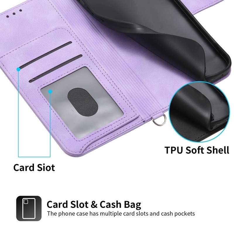 For Xiaomi Redmi Note 13 5G Skin-feel Flowers Embossed Wallet Leather Phone Case(Purple)