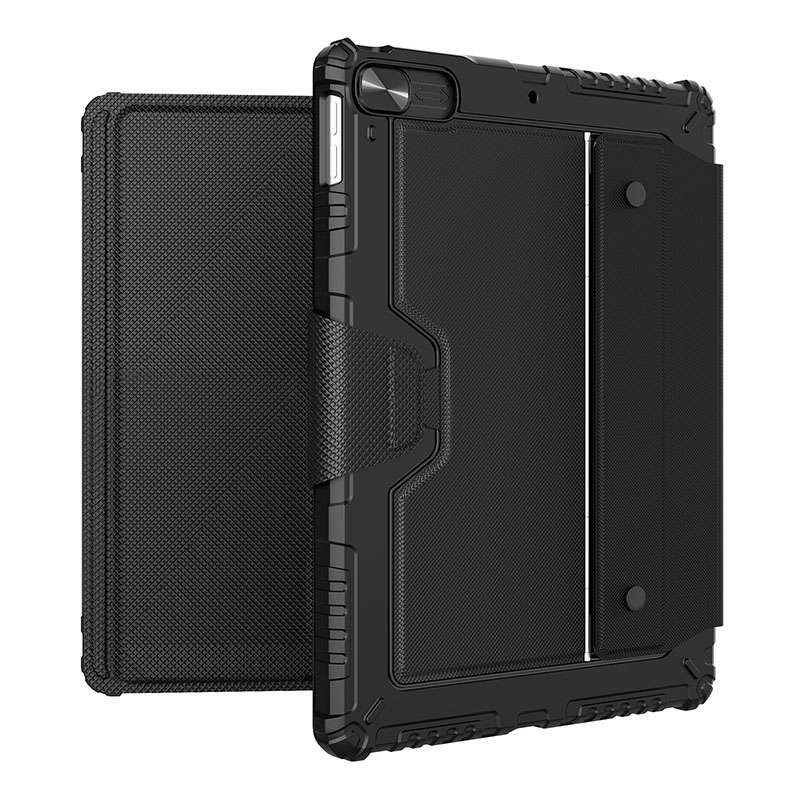 For iPad 10.2 2019/2020/2021 Nillkin Bumper Combo Keyboard Case with Backlight