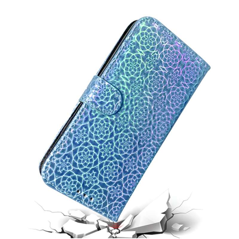 For Xiaomi Redmi K70E / Poco X6 Pro Colorful Magnetic Buckle Leather Phone Case(Blue)