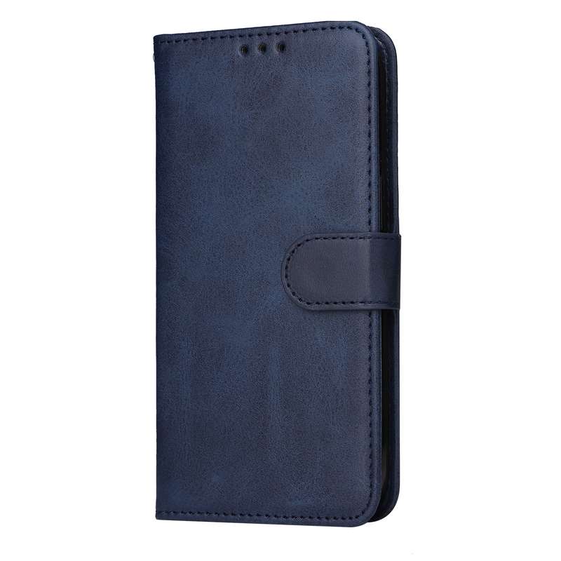 For Xiaomi Redmi 12 4G Classic Calf Texture Flip Leather Phone Case(Brown)