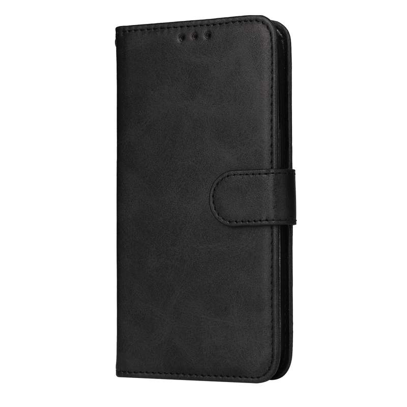 For Xiaomi Redmi 12 4G Classic Calf Texture Flip Leather Phone Case(Brown)