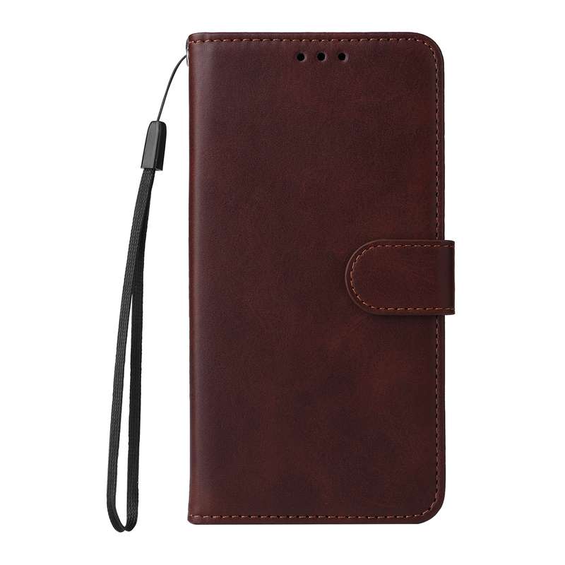 For vivo Y17s Classic Calf Texture Flip Leather Phone Case(Black)