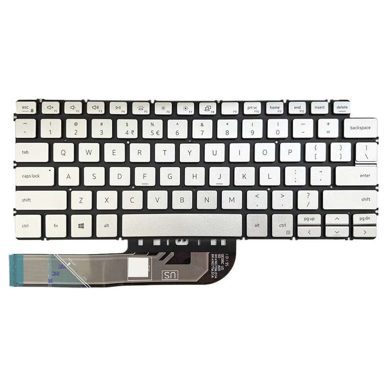 For Dell Inspiron 7490 / Vostro 5390 US Version Backlight Laptop Keyboard(Black)