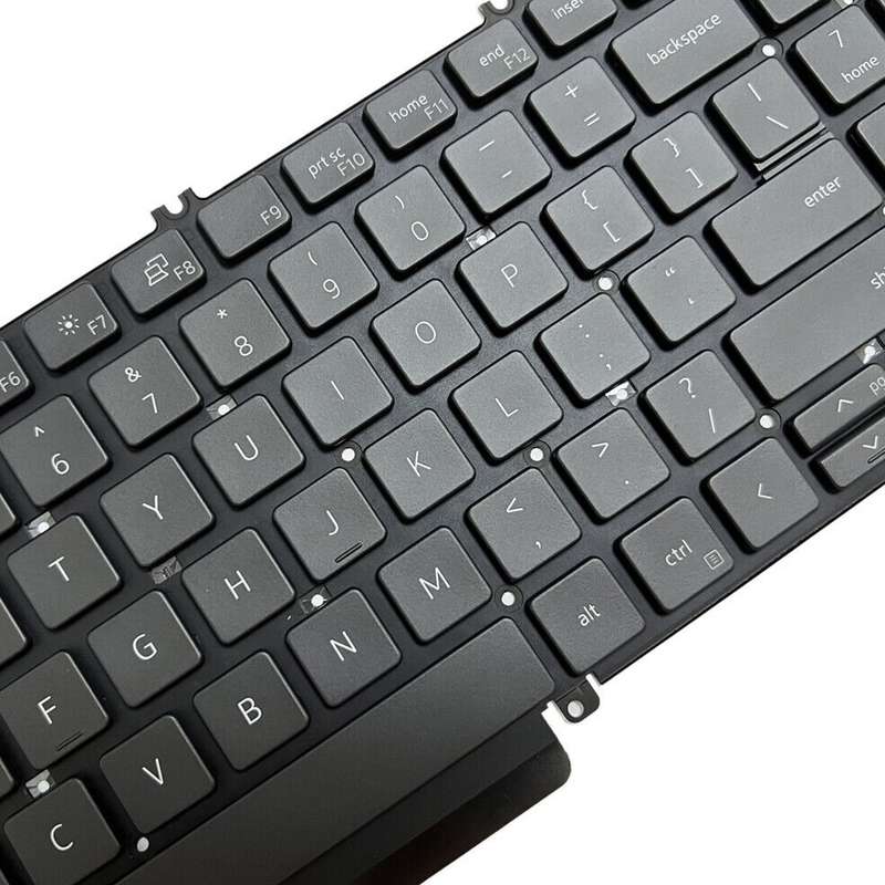 For Dell Vostro 5310 5320 5410 Latitude 3320 3420 US Version Backlight Laptop Keyboard(Black)