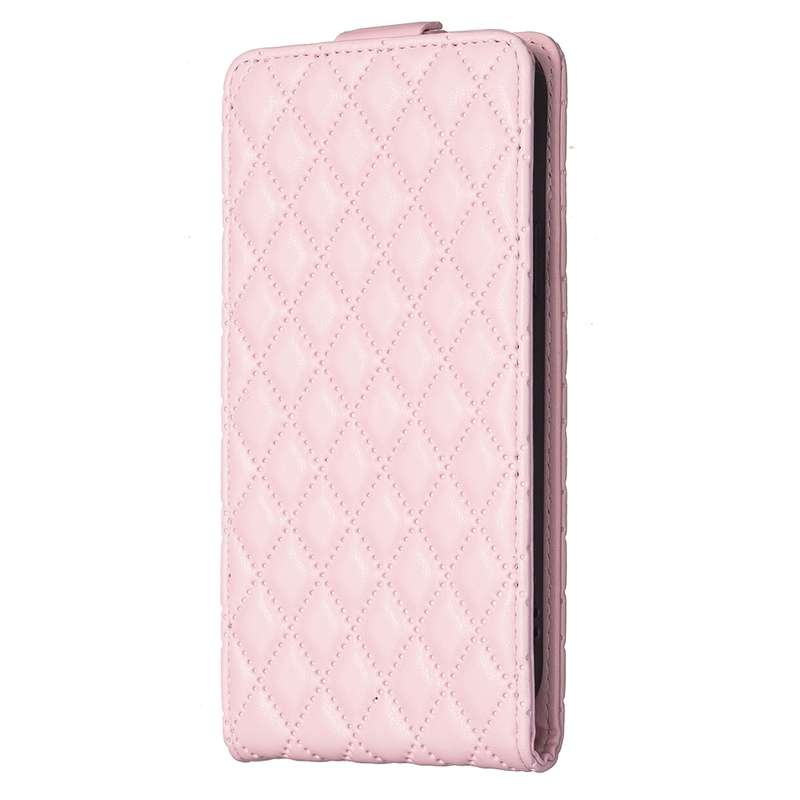For vivo Y27 4G Diamond Lattice Vertical Flip Leather Phone Case(Dark Purple)