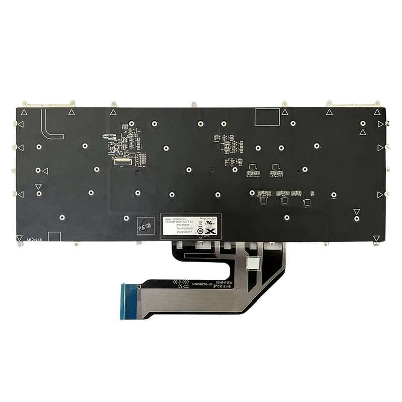 For Dell Alienware x15 R2 / R1 US Version Backlight Laptop Keyboard(Black)