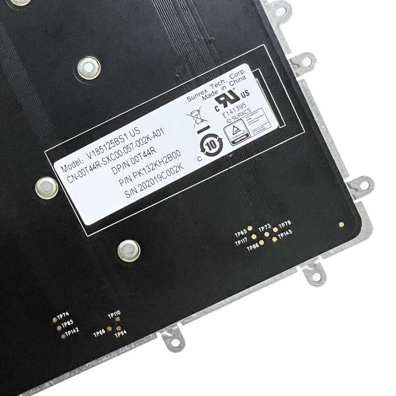 For Dell Alienware M15 / R3 / R4 US Version RGB Backlight Laptop Keyboard(White 0Y00RH)