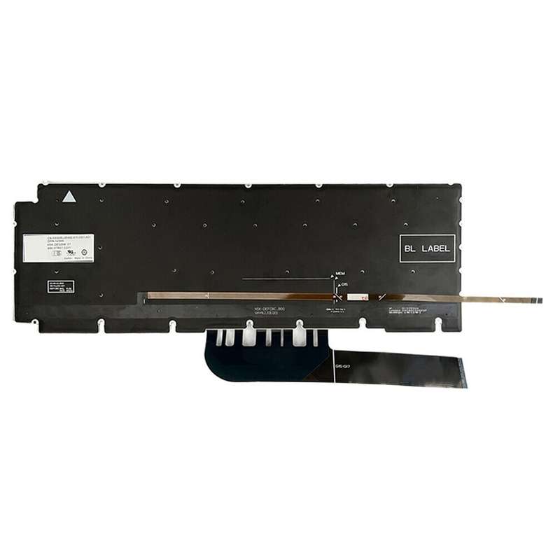 For Dell Latitude 7400 3400 5400 7410 5401 Spanish Version Backlight Laptop Keyboard(Black)
